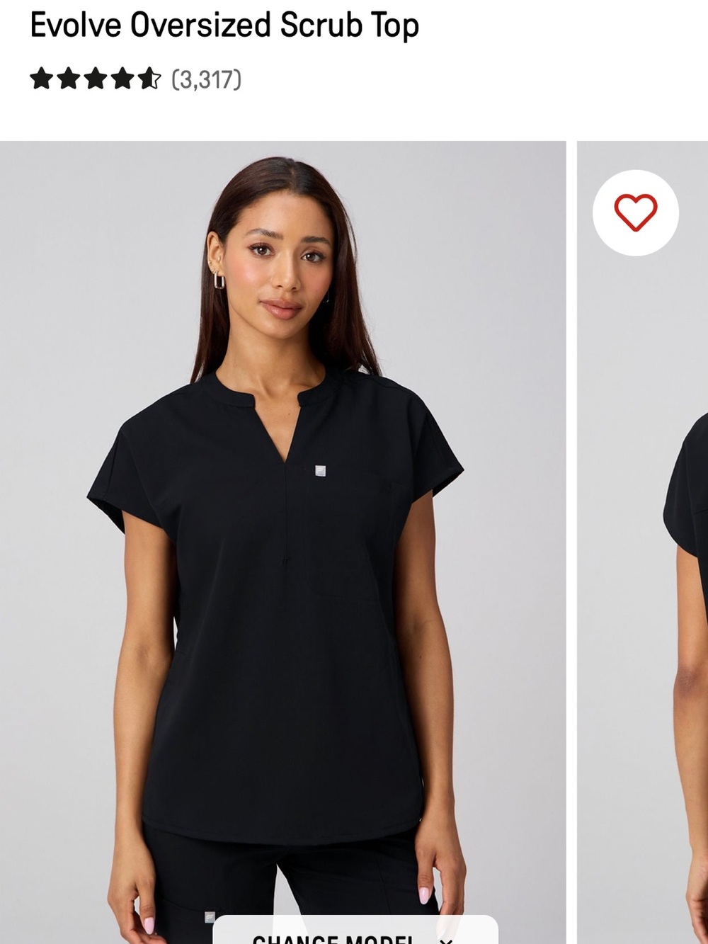Fabletics Evolve Oversized Scrub set